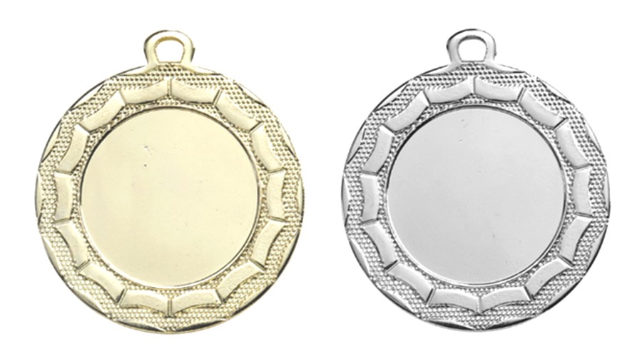 E 2000 Medaille Goud-Zilver compleet OP=OP!